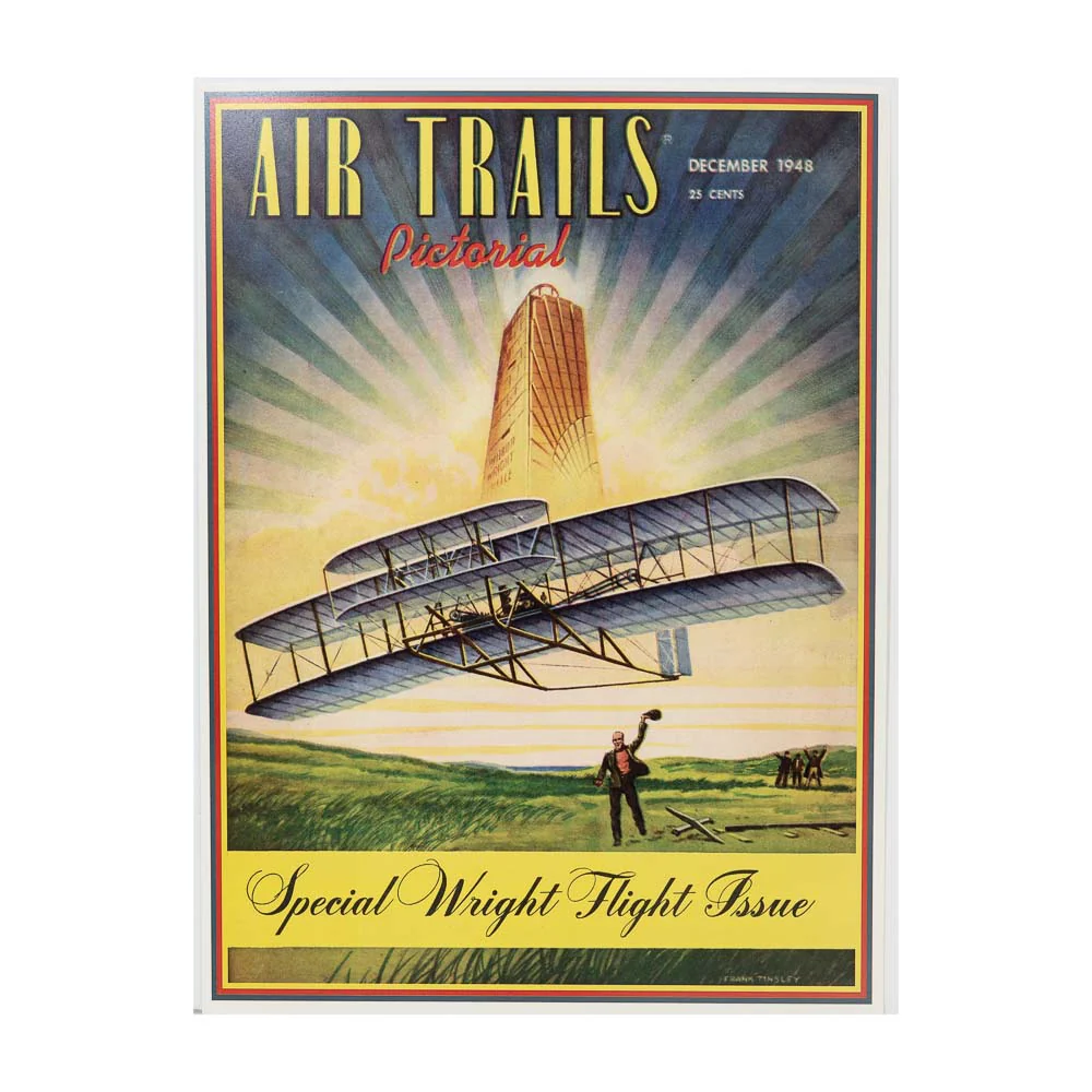 Air Trails Special Wright Flight Print