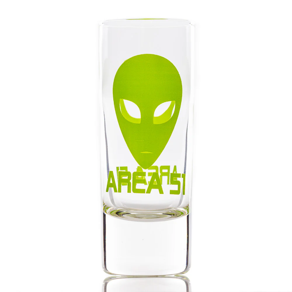 Area 51 Alien Shot Glass - Image 2