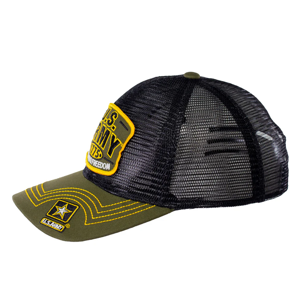 Army Trucker Style Cap - Image 2