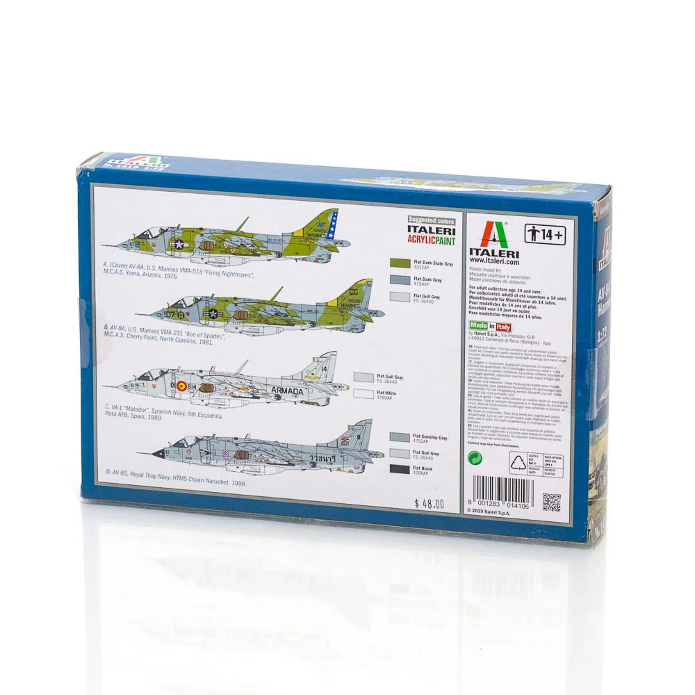 AV-8A Harrier Model Kit - Image 2