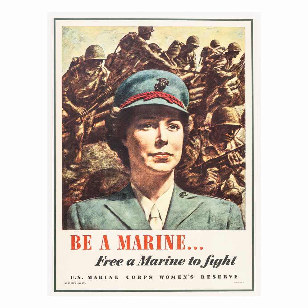 Marine Women Print