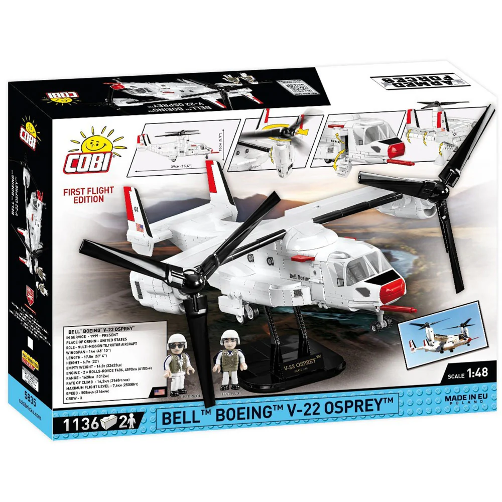 COBI Bell Boeing V-22 Osprey First Flight Edition - Image 2