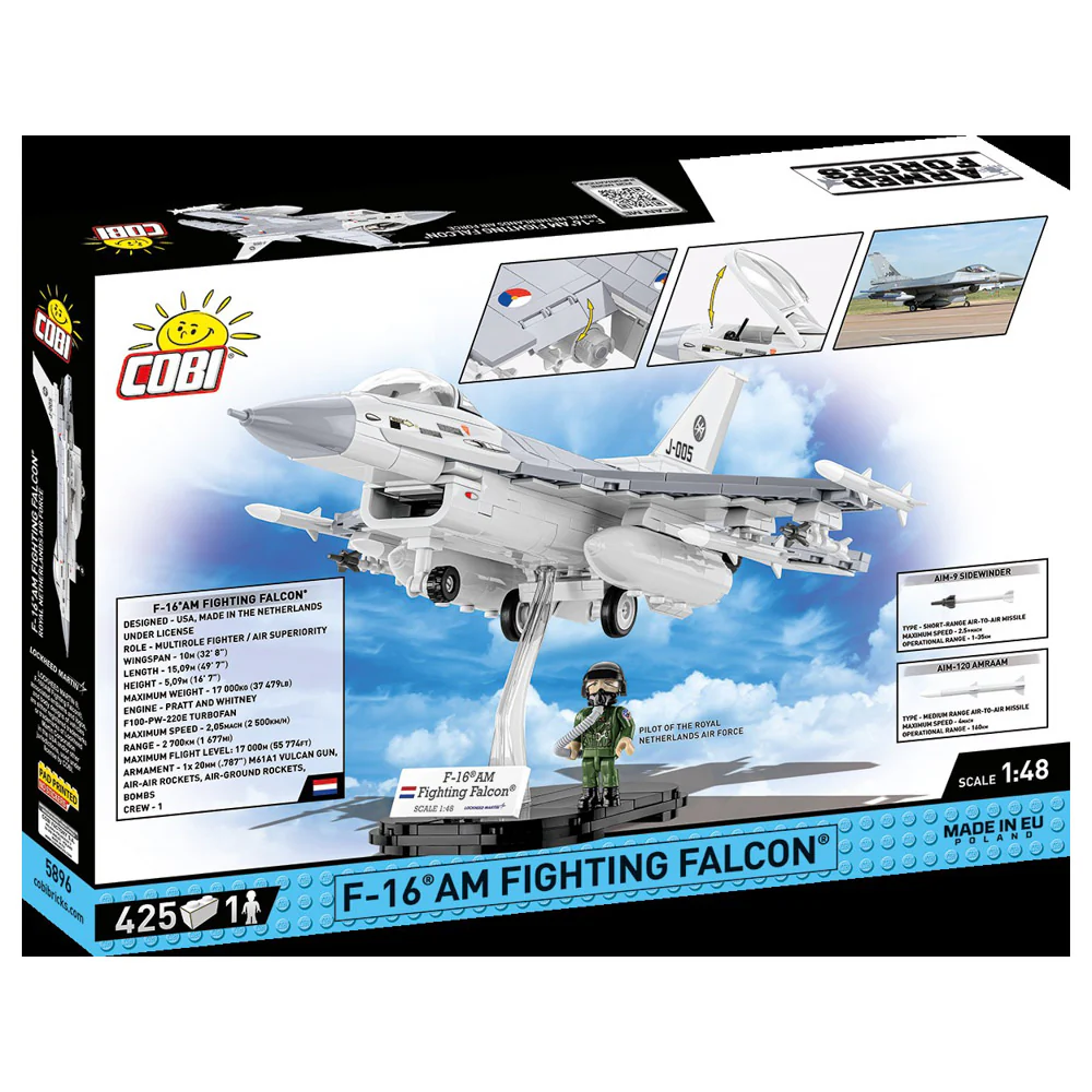 COBI F-16 AM Fighting Falcon Dutch - Image 2