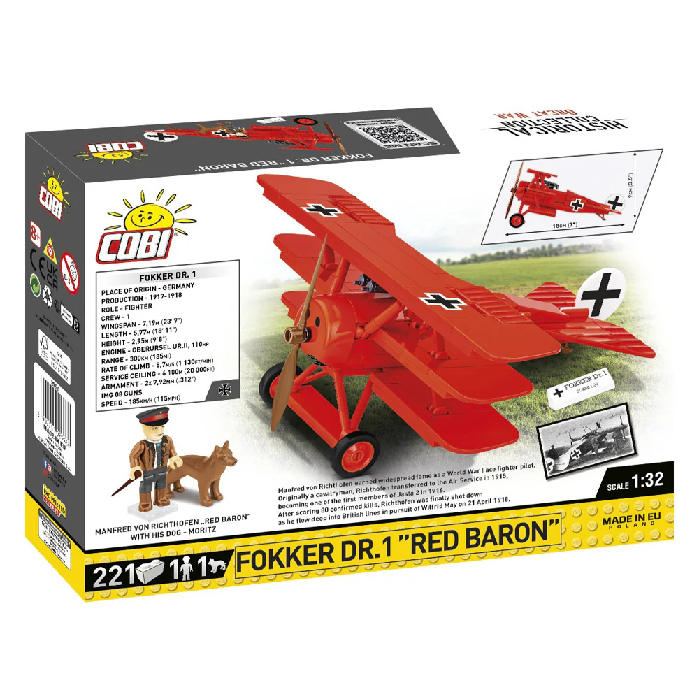 COBI Fokker DR.1 “Red Baron” - Image 2