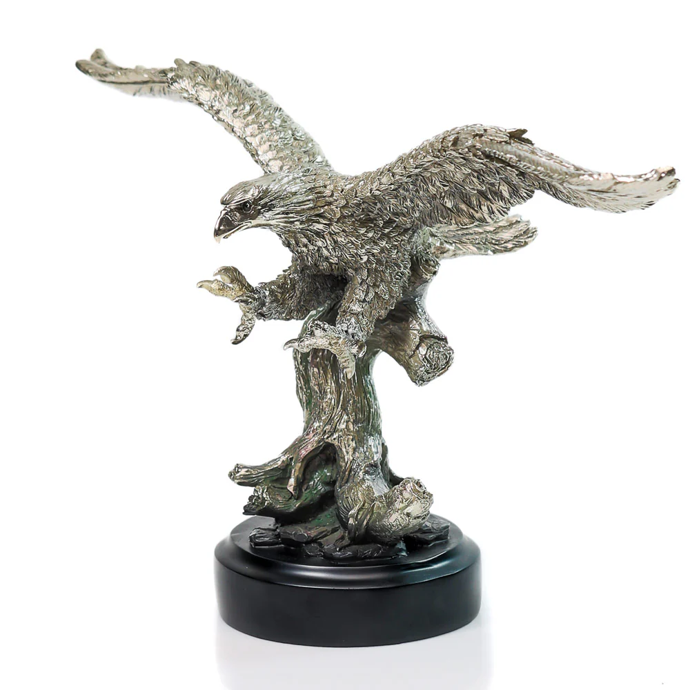 Eagle On Branch Statue