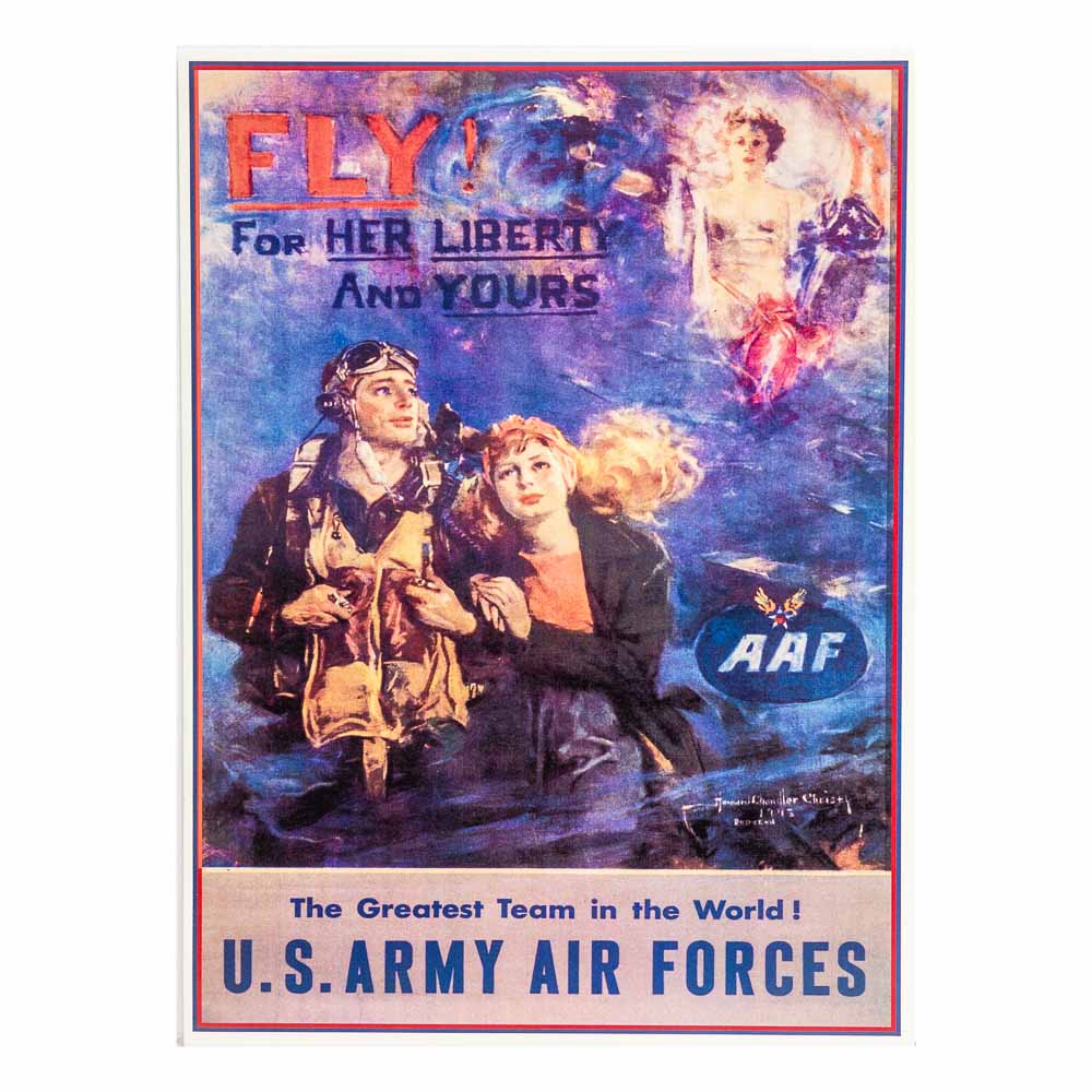 Fly For Her Liberty and Yours Print