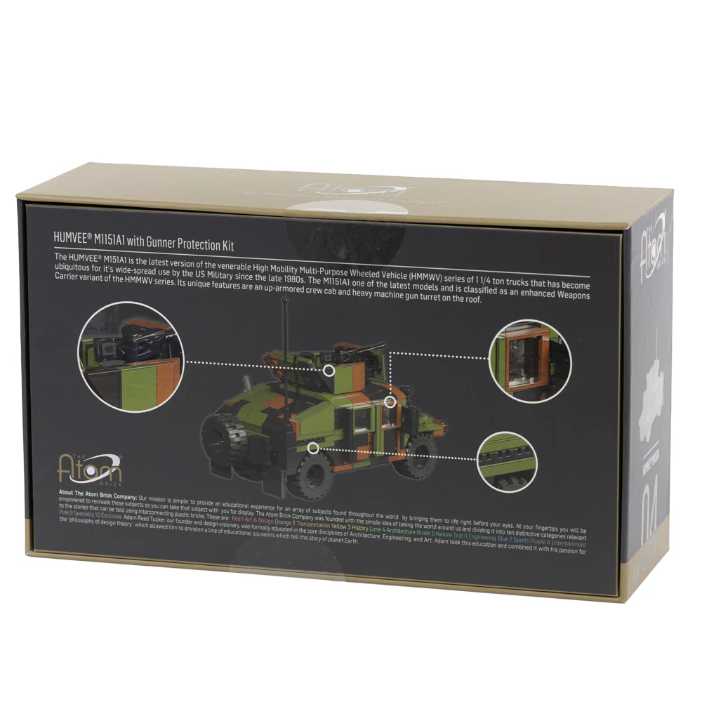 Humvee M1151A1 Mini Brick Set - Image 2
