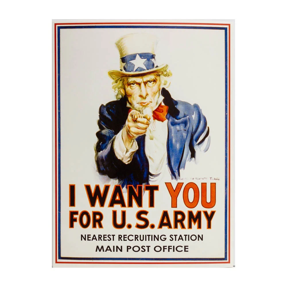 I Want You For U.S. Army Print