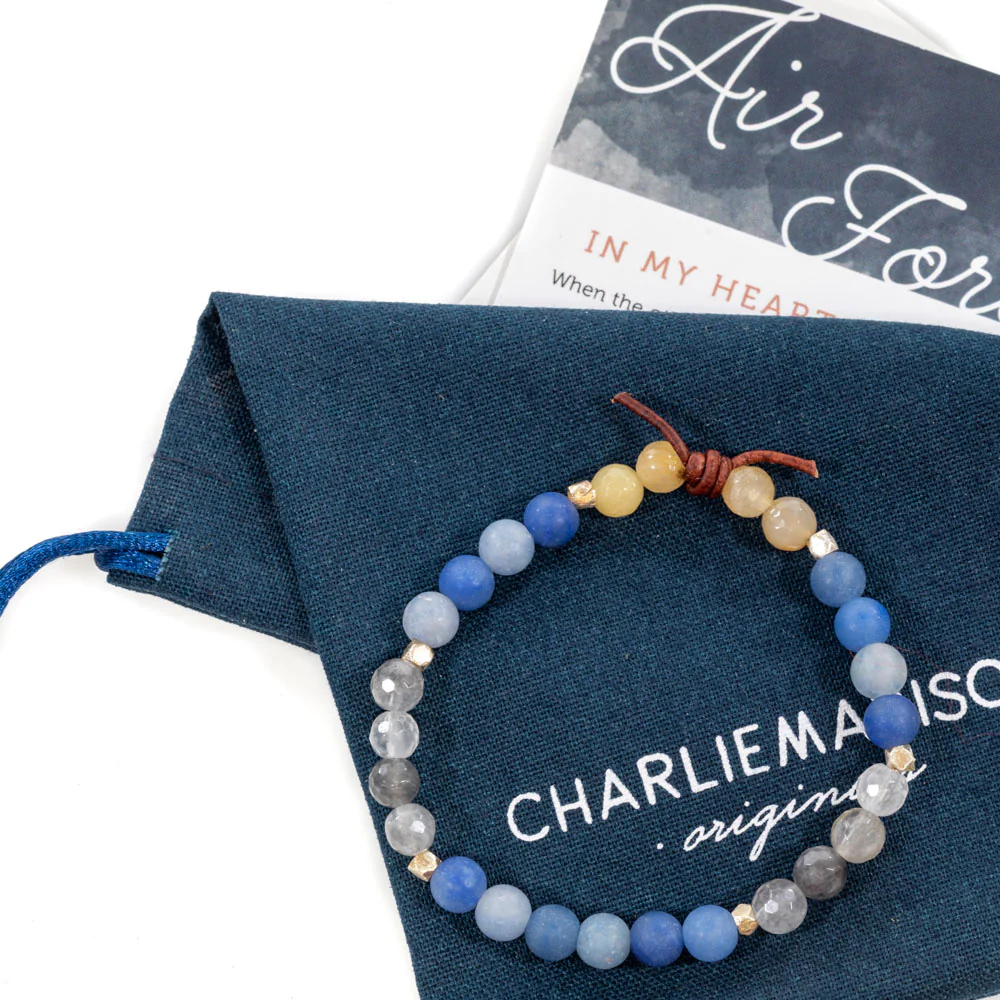 In My Heart Bracelet - Air Force - Image 3