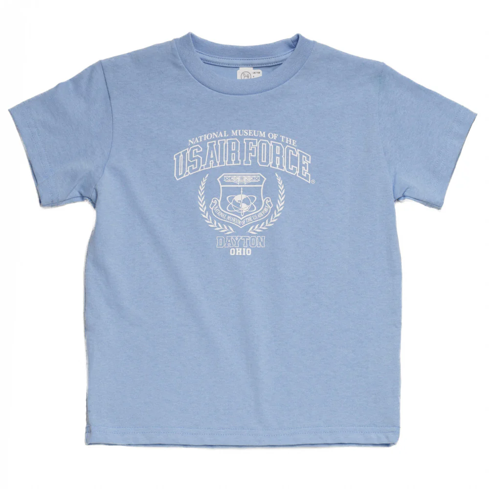 Museum Crest Child's Light Blue T-Shirt
