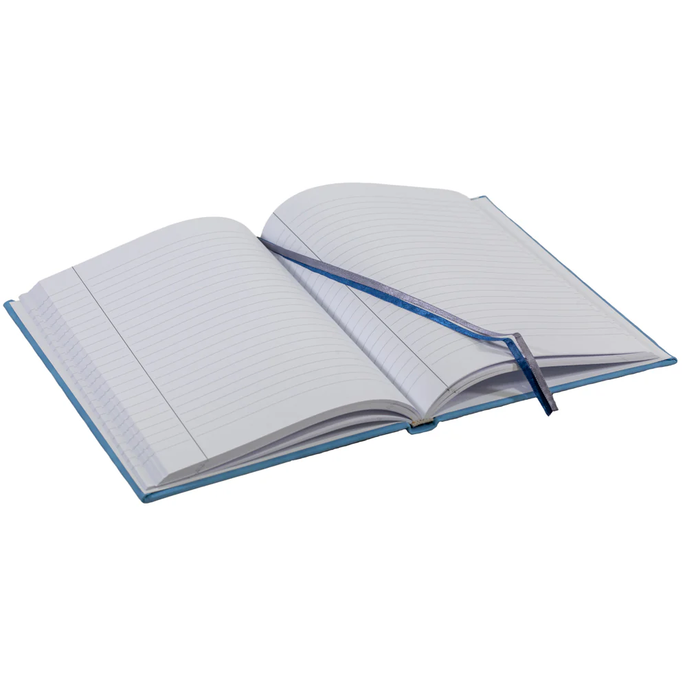 Museum Lined Journal Blue - Image 2
