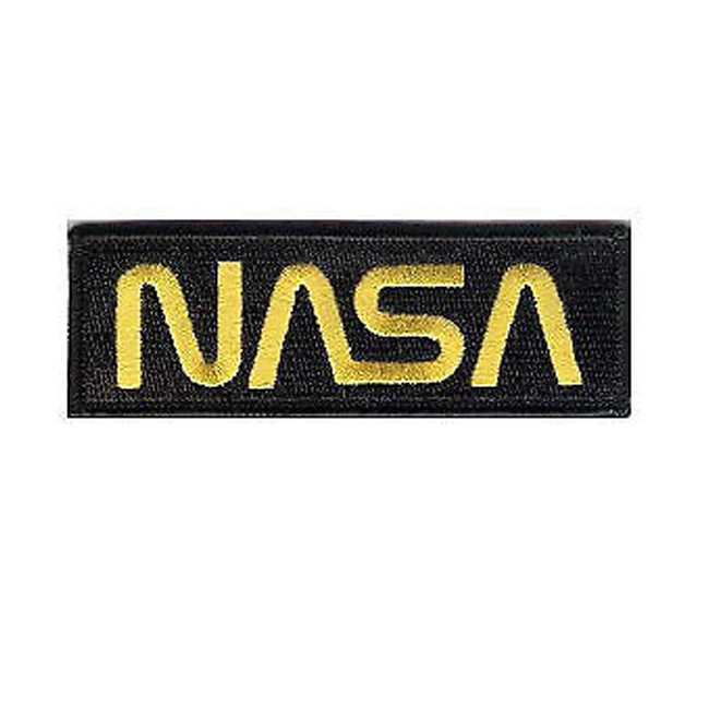 NASA Worm Patch Black - Image 2