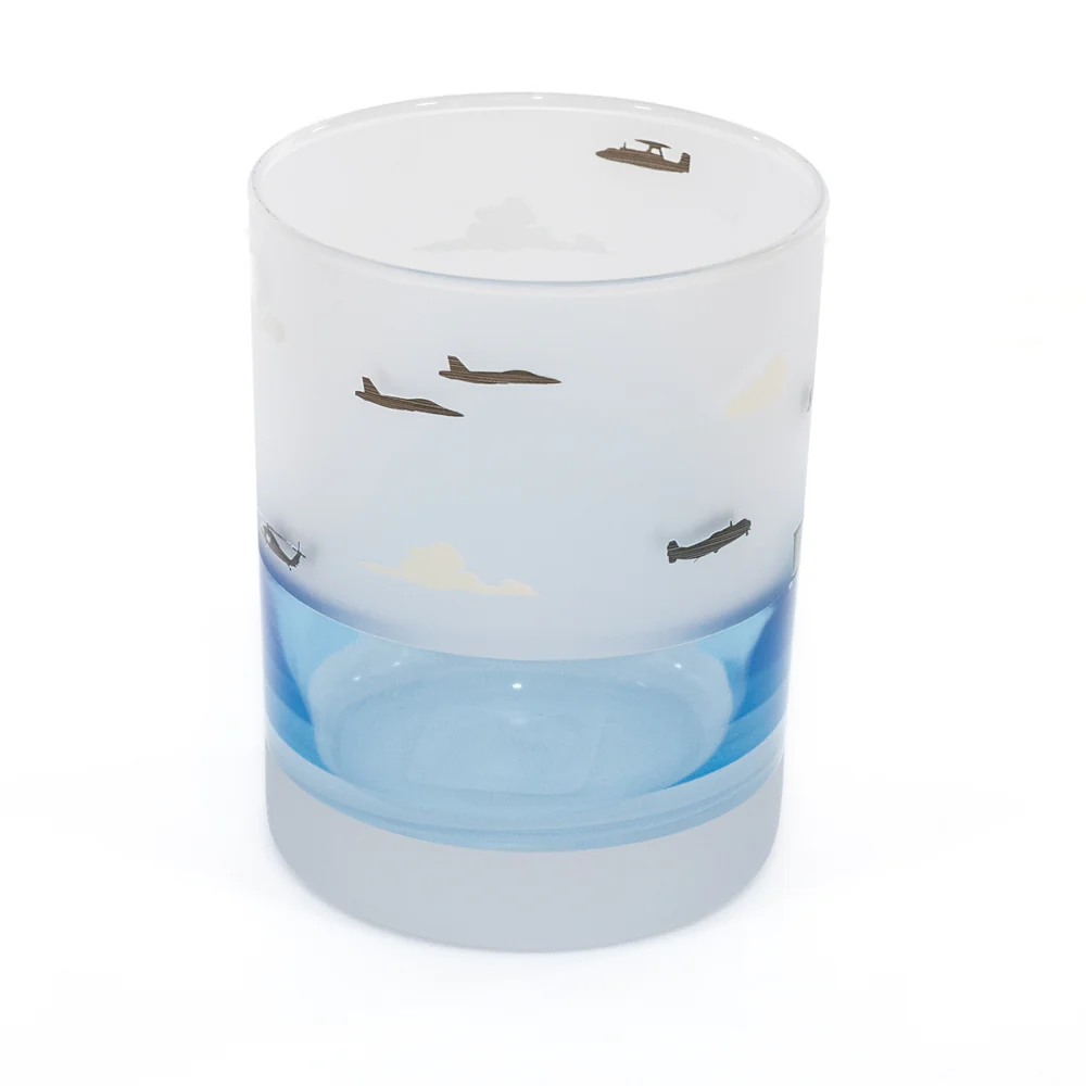 Navy Lowball Glass - Image 2
