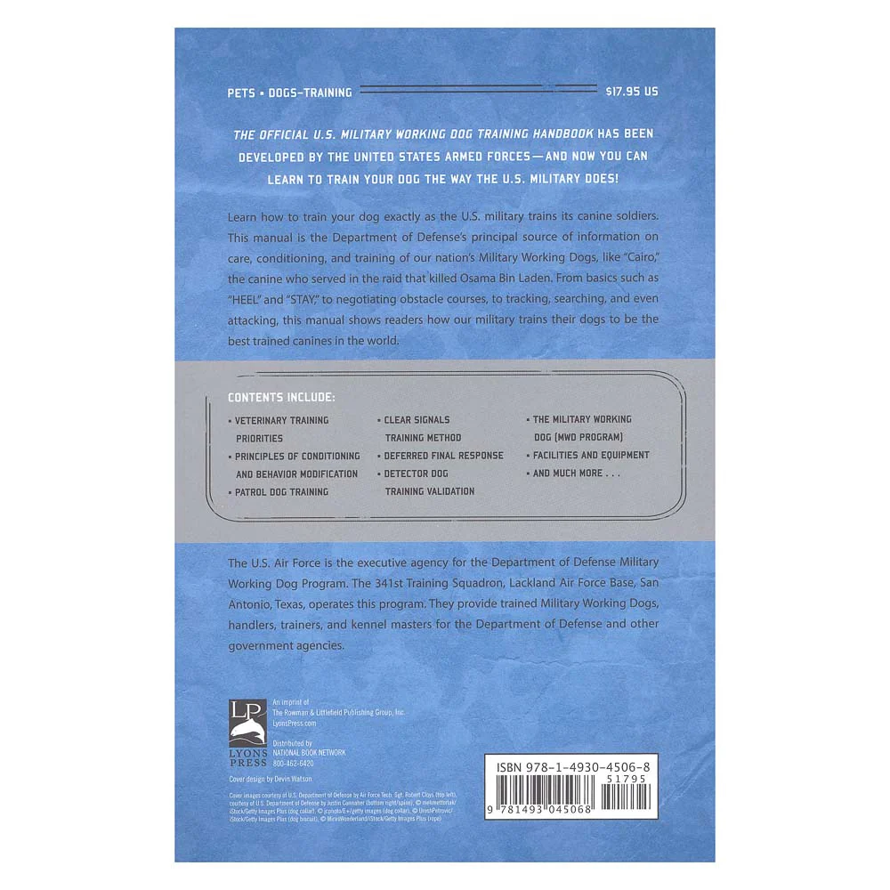 Official US Military Working Dog Training Handbook - Image 2