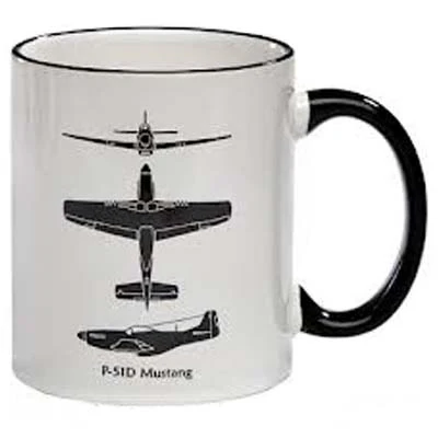 P-51D Spotter Mug - Image 2