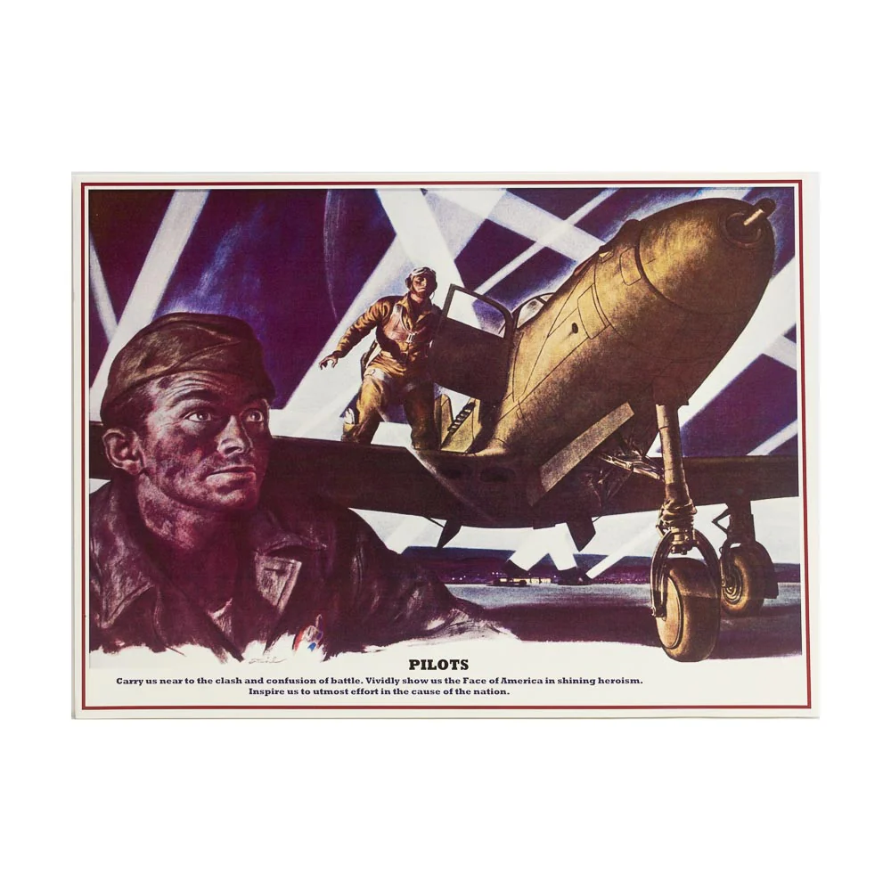 Pilots Vintage Reproduction Print