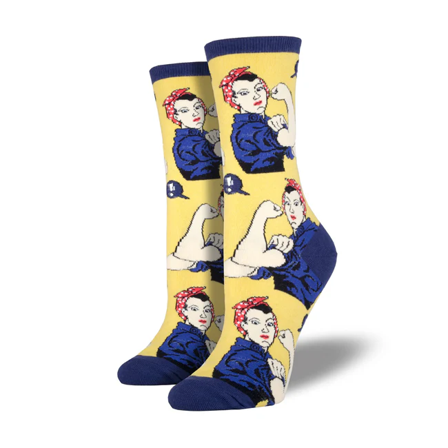 Rosie the Riveter Socks - Image 2