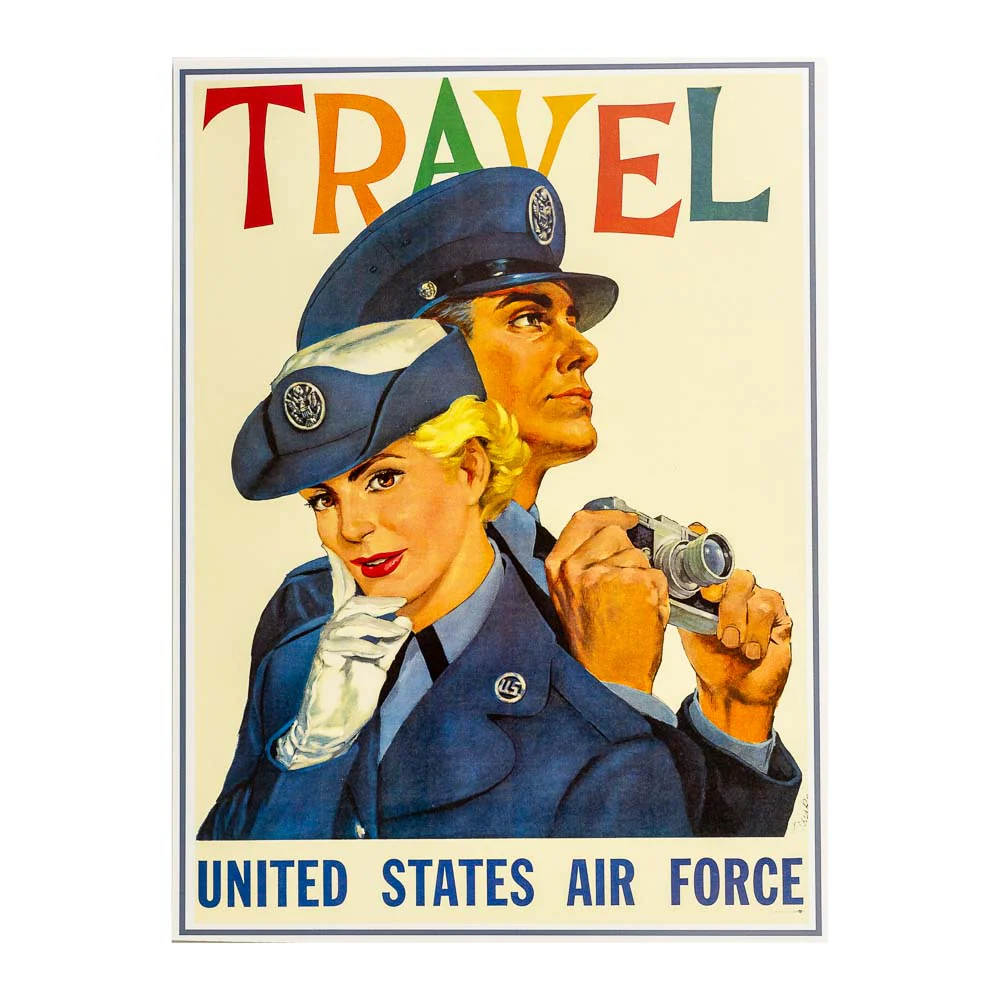 Travel United States Air Force Print