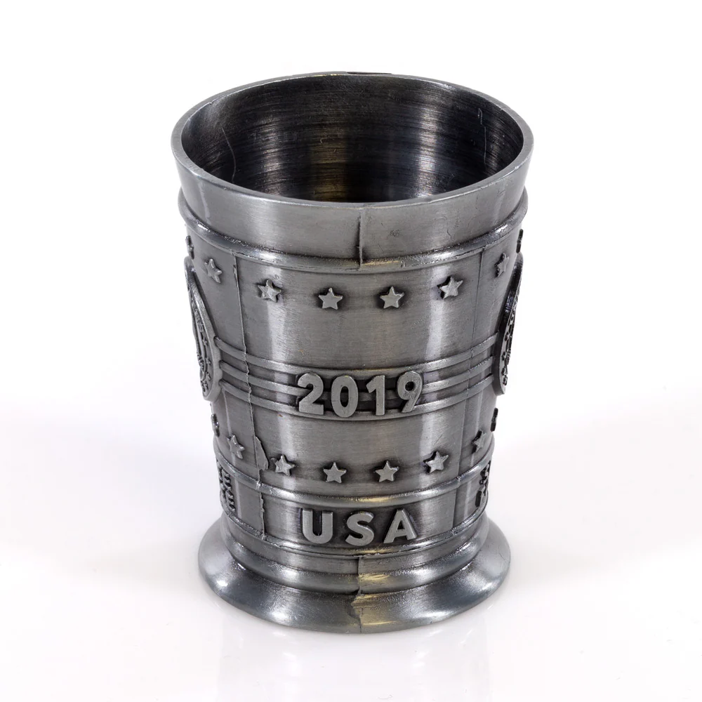 U.S. Space Force Molded Metal Shot Glass - Image 2