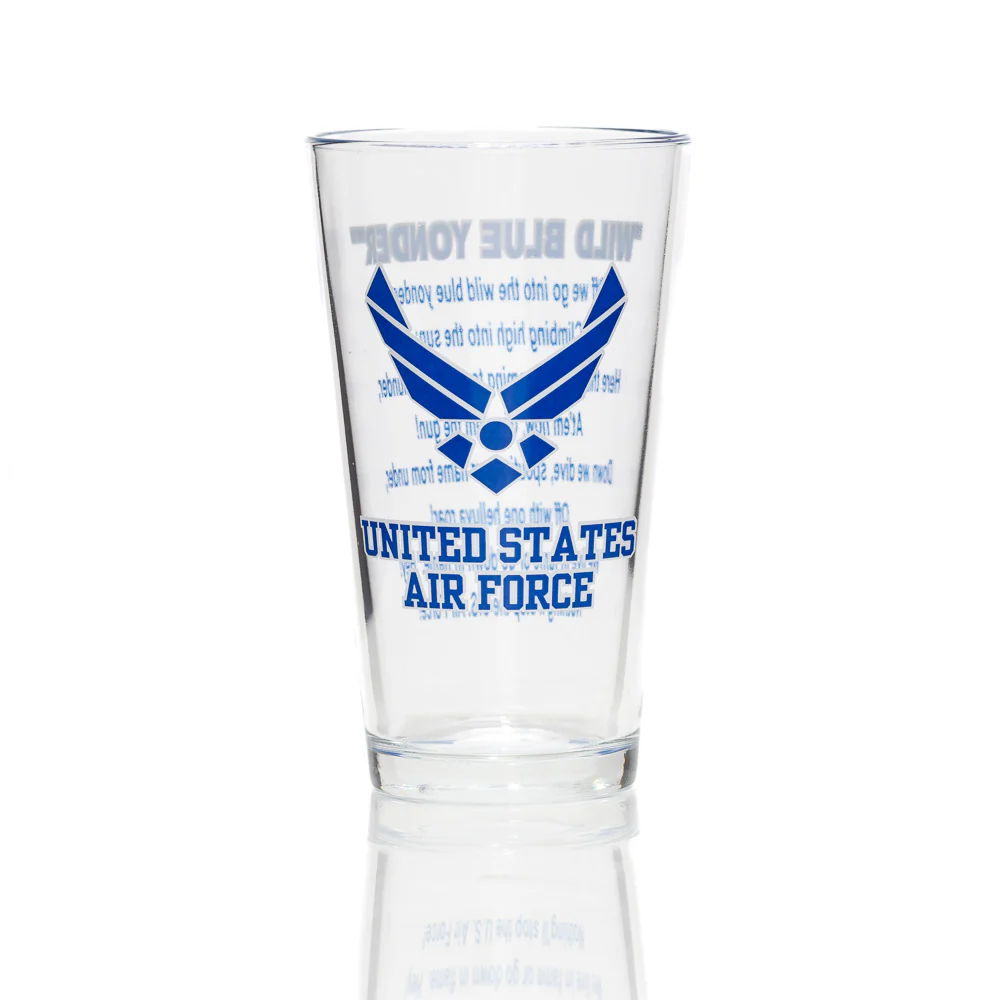 "Wild Blue Yonder" Glass