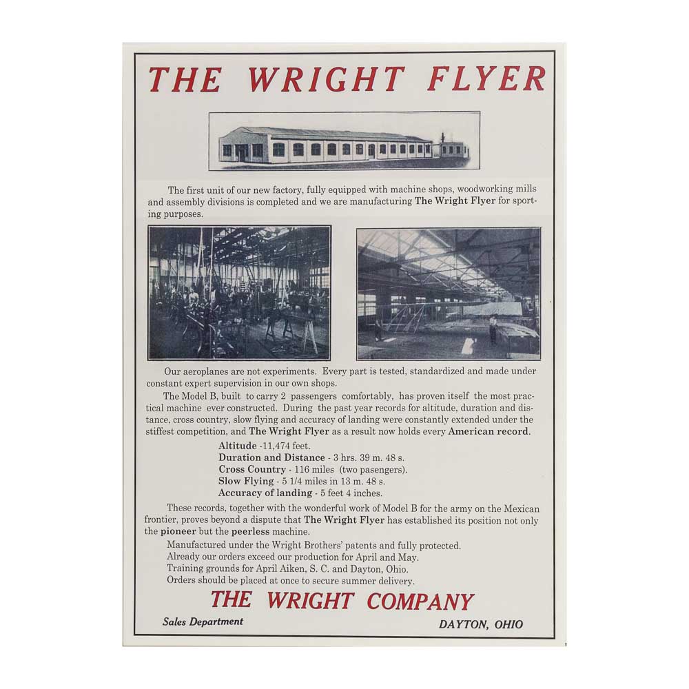 Wright Flyer Print